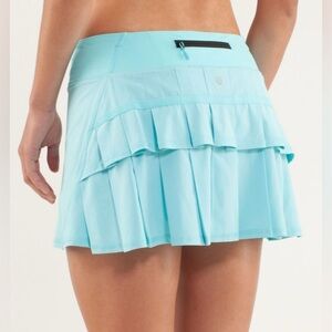 Rare Lululemon Run Pace Setter Skirt Angel Blue Size 4 – Retired 2012 Edition
